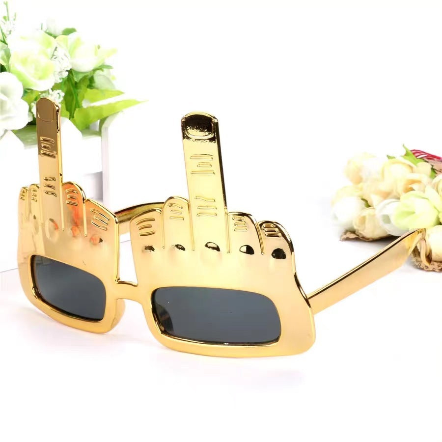 Lunettes Drôles Originales Doigt d'Honneur 