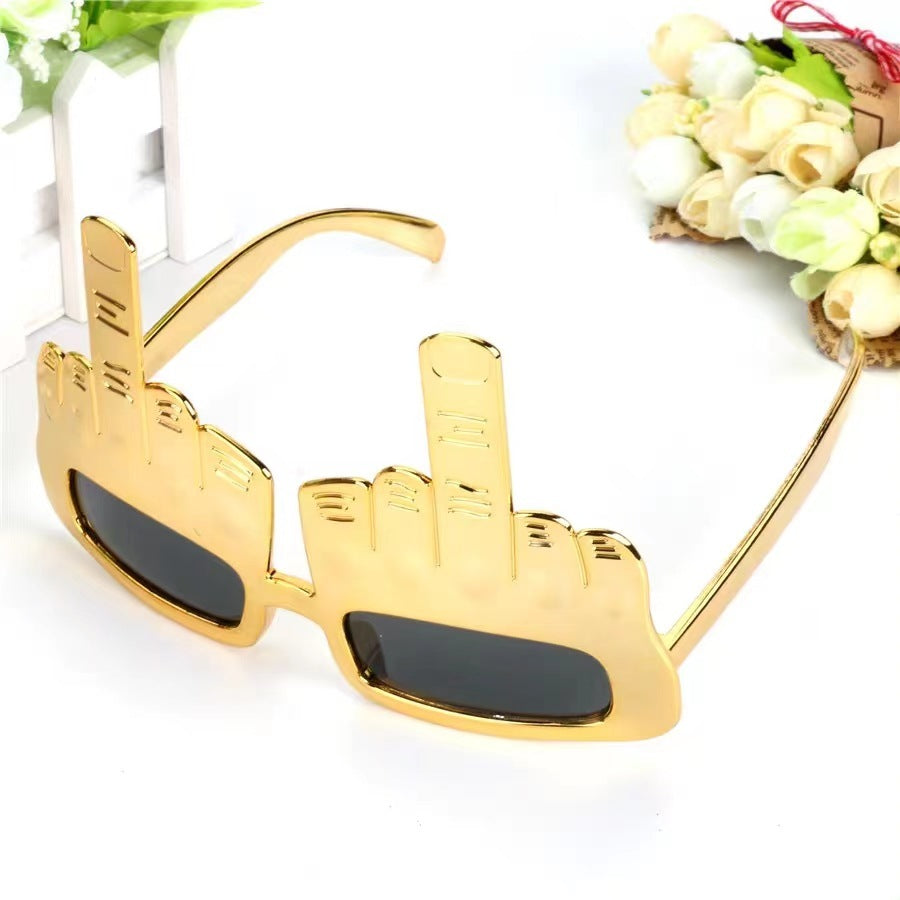 Lunettes Drôles Originales Doigt d'Honneur 