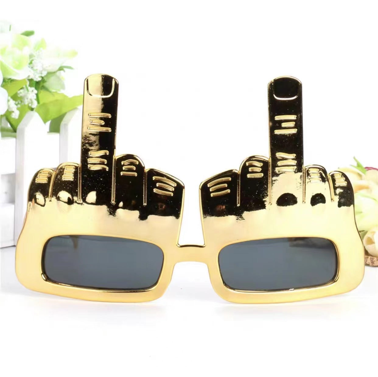 Lunettes Drôles Originales Doigt d'Honneur 