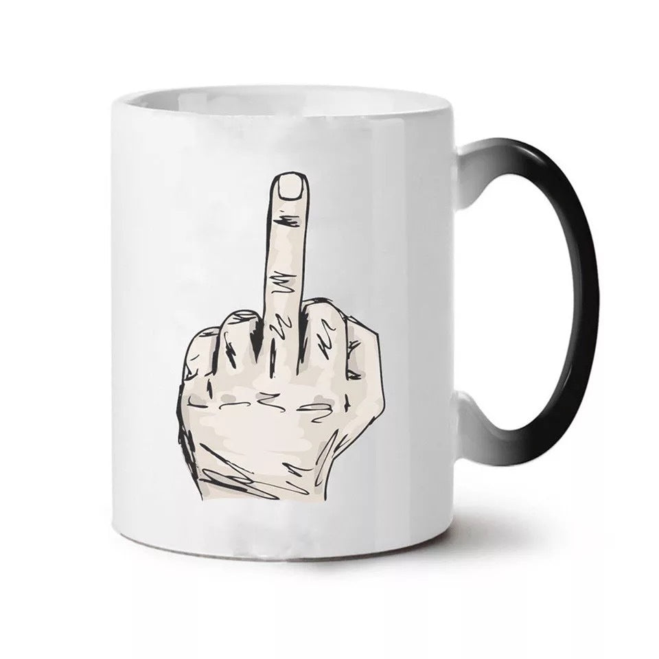 Tasse Thermique Doigt d’Honneur – Mug Céramique