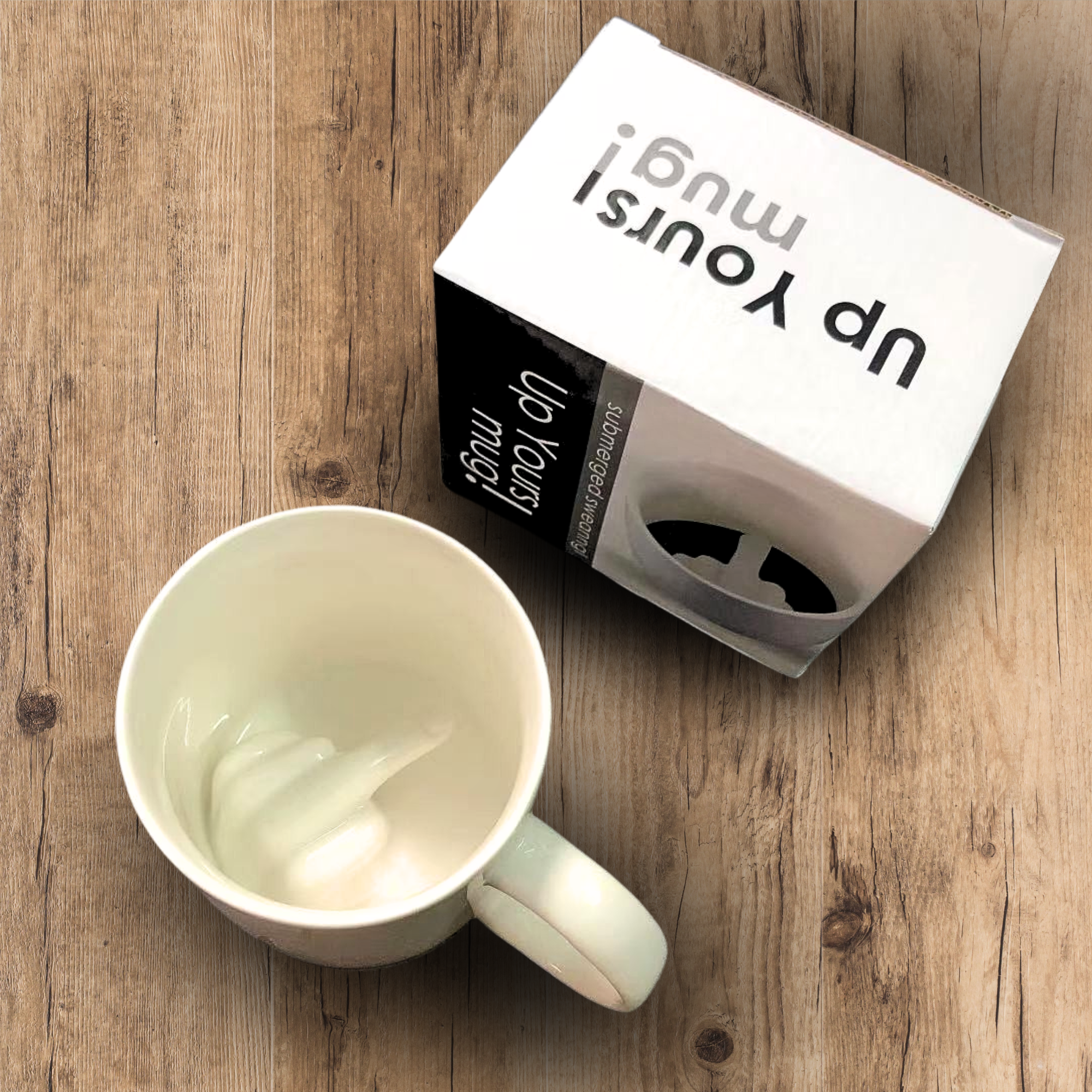 Tasse drôle en céramique – Mug humour doigt d’honneur WTF